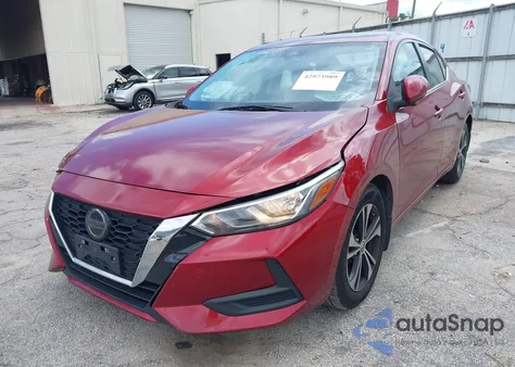 2021 Nissan Sentra Sv Xtronic Cvt из США, поврежденный, VIN 3N1AB8CV9MY265891